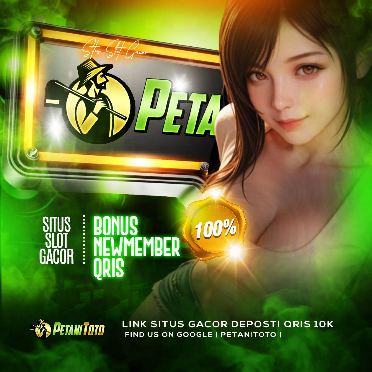 Petanitoto: Link Situs Gacor Slot Qris Deposit 10k Gampang Cair image 1